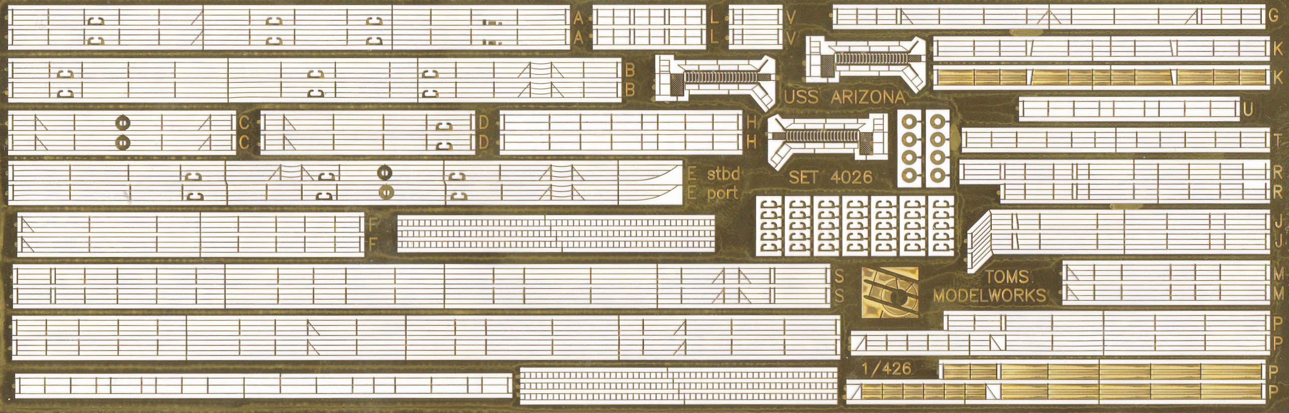 #4026 Arizona rails set